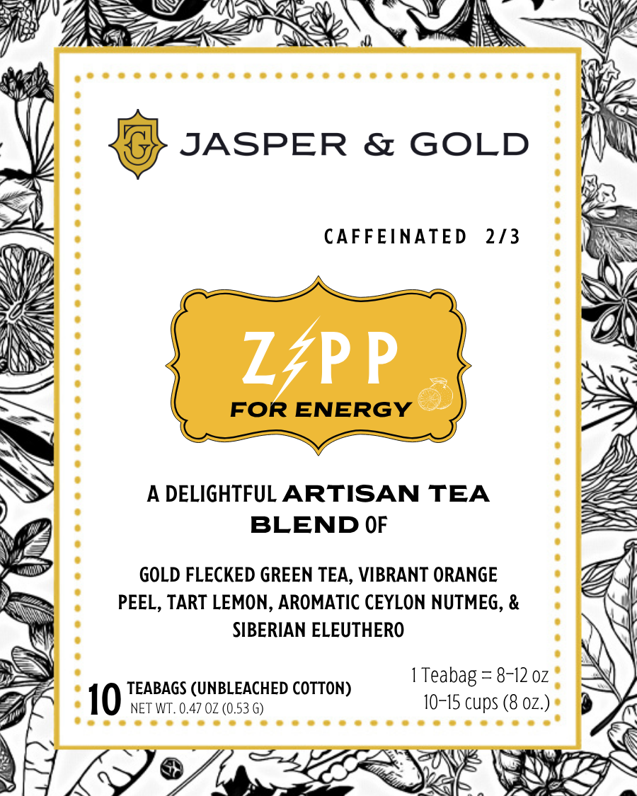 Life — Organic Japanese Sencha & Mint Infusion | Jasper & Gold